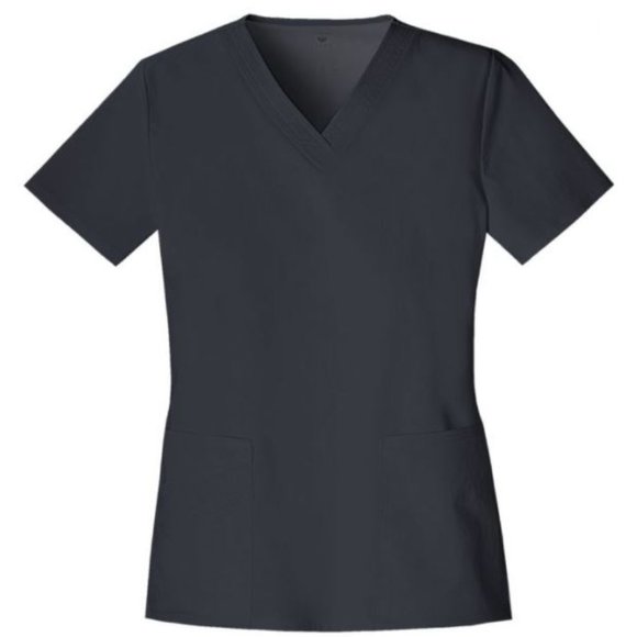 Cherokee Luxe V-Neck Scrub Top Large - Picture 1 of 3